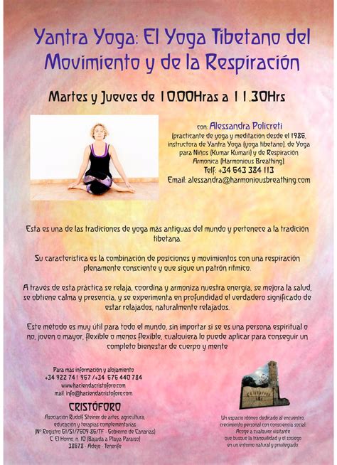 Imagen de Yantra Yoga: respiración y movimiento