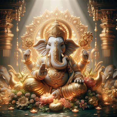 disposición de iconografía de Ganesha