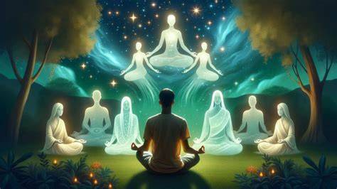 diálogo entre guía espiritual y fieles