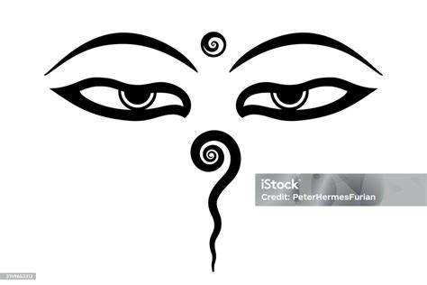 Ojos de Buda en estupas y estatuas