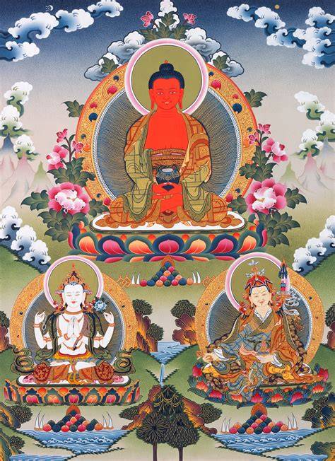 buddhas y bodhisattvas de mahāyāna