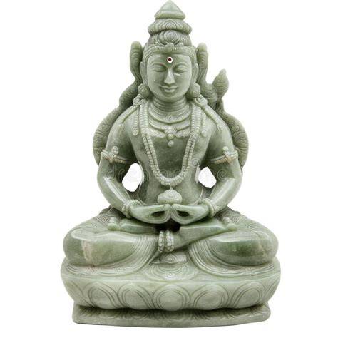 imagen de Buda jade verde tallado artesanal