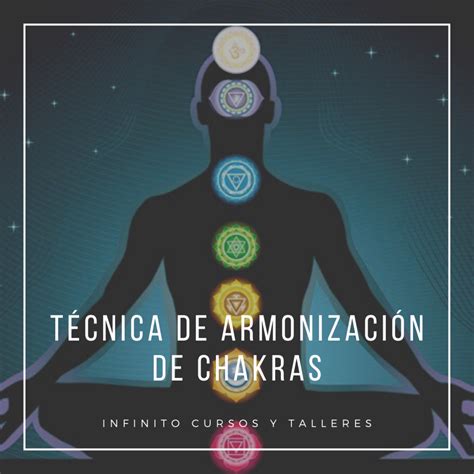 infografía de prácticas de armonización de chakras
