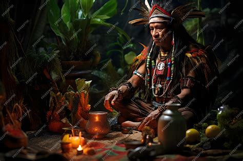 ilustraciones de rituales chamánicos y mundos