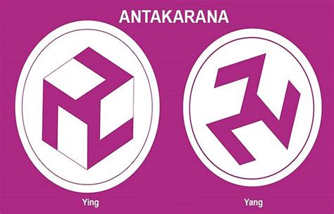 Esquema visual del Antahkarana y sus dos tipos