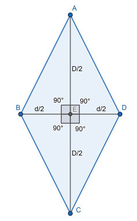 diagrama rombo diagonales interseccion