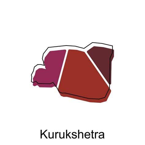 Mapa geográfico de Kurukshetra