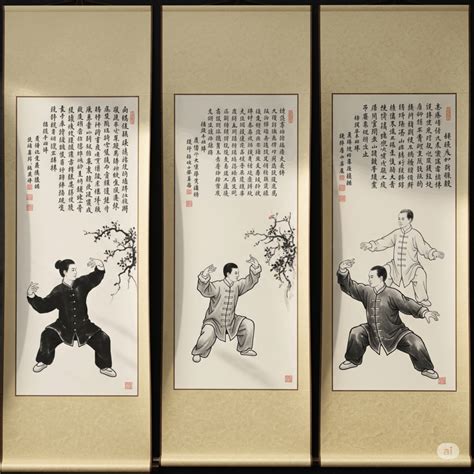 Infografía de historia y estilos del Taijiquan
