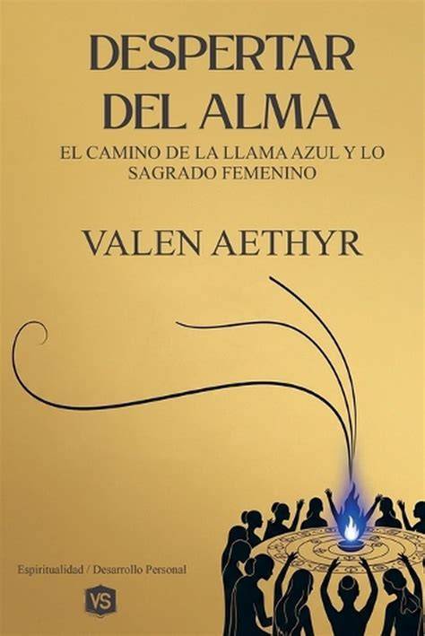 Ilustración de la Llama Azul y el Sagrado Femenino