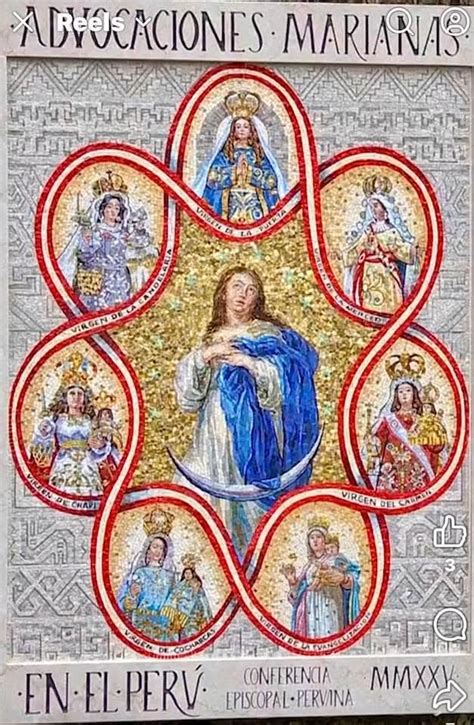 inspiraciones marianas en arte y mosaico