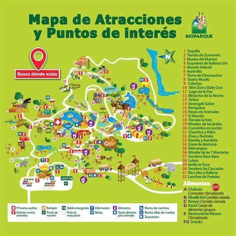 mapa de Capovaticano y puntos de interés