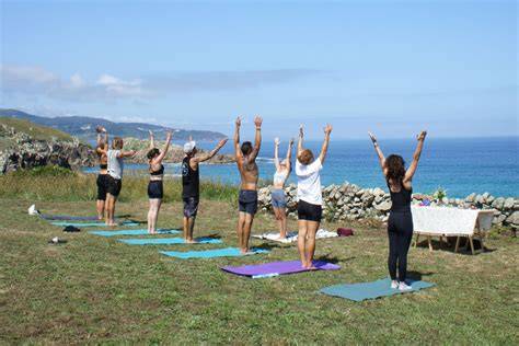 concha yoga surf convivencia inicio evento