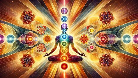 ilustracion de energia y chakras