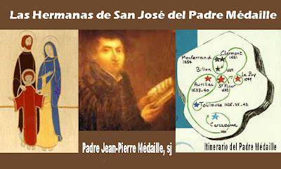 retrato de san jose de médaille y las hermanas
