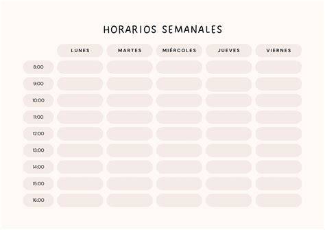 infograf&iacute;a de programas y horarios