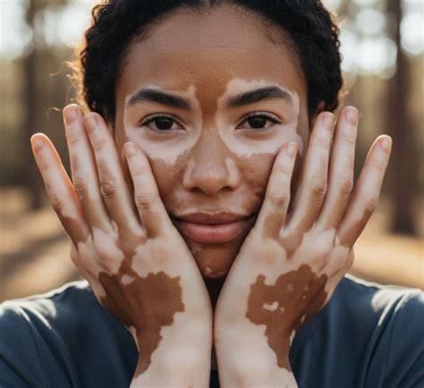 diagrama de doshas y vitiligo en la piel