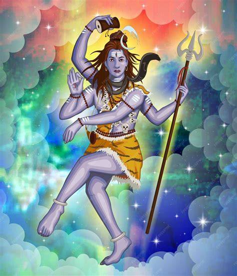 ilustracion de shiva en Naṭarāja