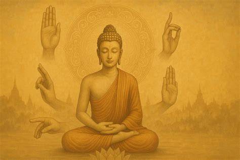 Budha mudras y posturas clave