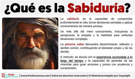conceptos de sabiduría interior