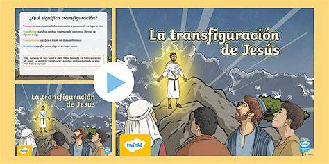 infografía de la Transfiguración