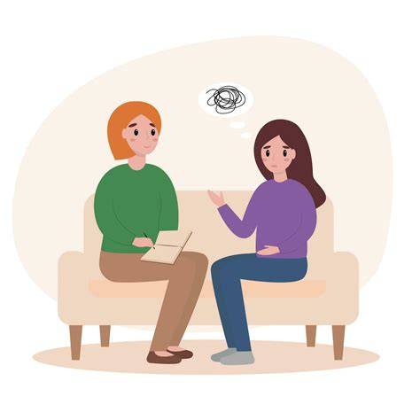 ilustración de flujos de intervención psicoterapia y meditación