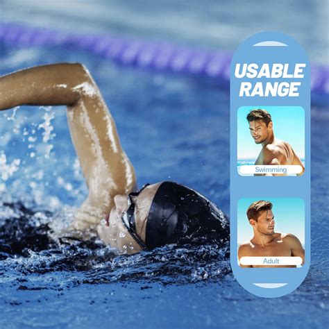 tapas auditivas de natación con diseño ergonómico