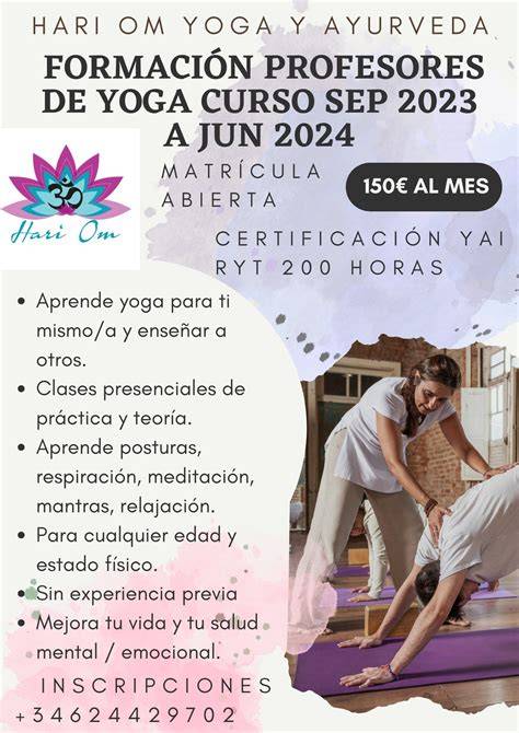 inforgrafía de modalidades y formaciones de yoga