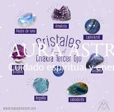 Piedras y cristales para el tercer ojo