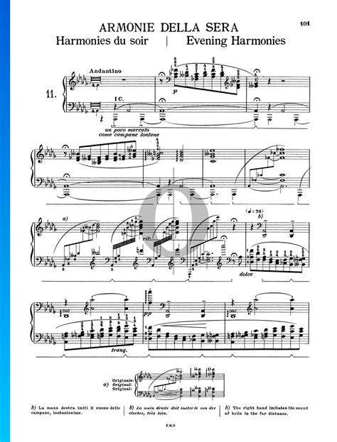harmonies du soir piano editorial urtext