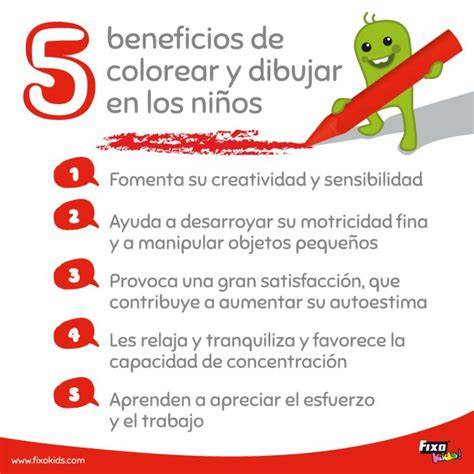 diagrama de beneficios de colorear