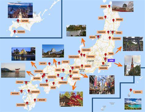 Mapa de rutas y templos taoístas