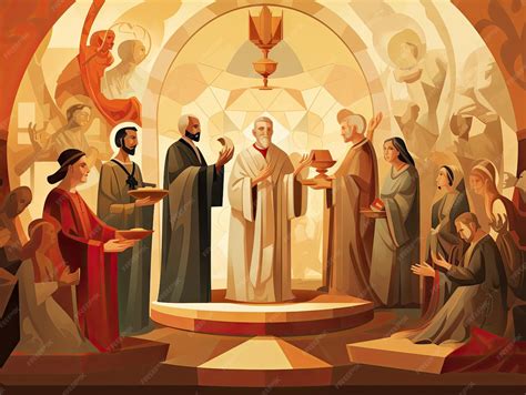 Representación de la liturgia franciscana en Monteluco
