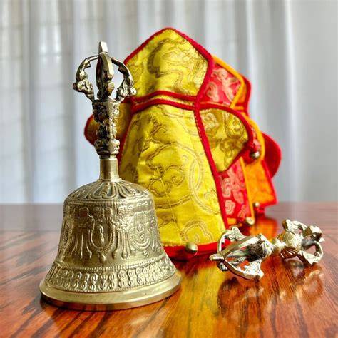 campana tibetana y dorje significado