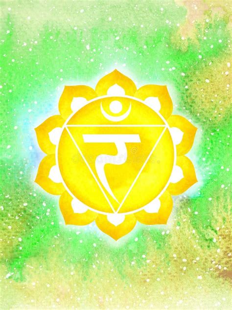 Chakra manipulando energía y color amarillo