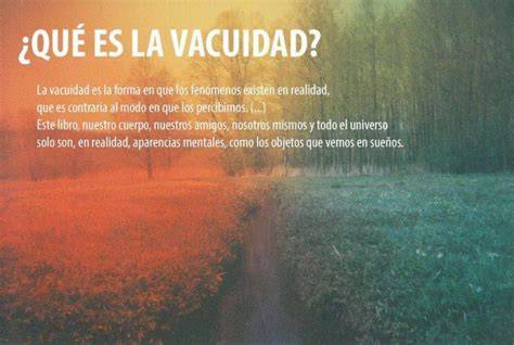 diagrama de la vacuidad y el camino medio
